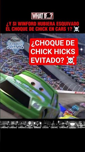 💎 ¿Y si el Choque de Chick en CARS 1 era ESQUIVADO? 👀🔥⁉️ #cars #whatif #mcqueen #cine #turbio #fyp