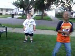 jack and friend dance off