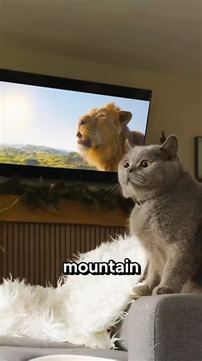 Cat Thinks He’s Mufasa – Mufasa At Home 🦁