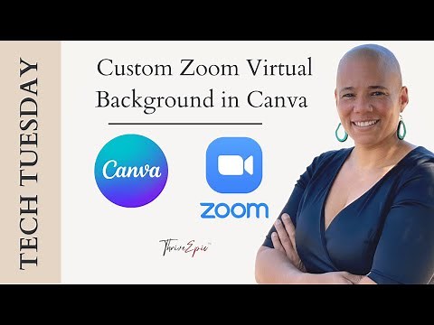 How to Create a Custom Zoom Virtual Background with Your Logo in Canva