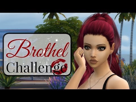 Let's Play The Sims 4 | Brothel Challenge Pt. 1 | Welcome to the Moulin Rouge💋