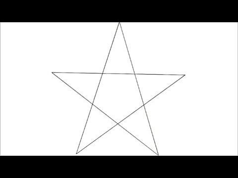 Comment Dessiner Une Étoile Parfaite - Très Facile