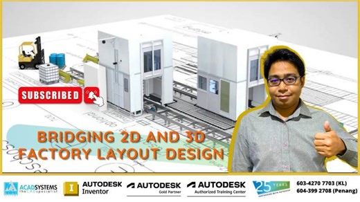 Bridging 2D and 3D Factory Layout Design | Acad Systems
