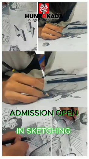 Turn Your Passion for Drawing into Art! Hunerkada College Lahore offers a creative and professional Sketching & Drawing Course — designed for students who want to master the art of observation, imagination, and expression. 💡 What You’ll Learn: ✏️ Basic to Advanced Sketching Techniques 🧠 Observation & Perspective Drawing 🎭 Portrait, Figure & Object Sketching 🎨 Creative Composition & Shading 🎓 Admissions Open 2025 Morning & Evening Classes Available 📍 Hunerkada College of Visual & Performing