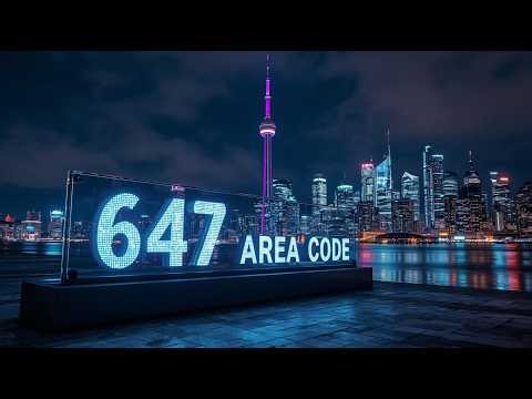 647 Area Code Location: Toronto, Ontario & The Greater Toronto Area