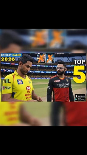 Top 5 Best Cricket Games For Android 🤯 Next-Gen Graphics ✨ #shorts #abhixrtgaming