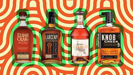 A Blind Taste Test Of Bourbon Whiskeys That Hit 110 Proof Or Higher