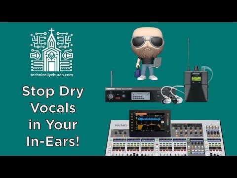 Stop Dry Vocals in Your In-Ears! Reverb Routing on Behringer WING Explained