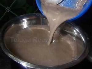 How to Make RAGI JAVA Recipe in Telugu