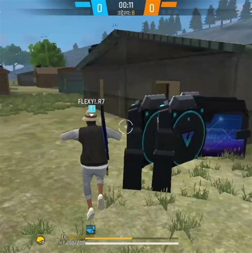 Babam bam (from "mtv hustle 2.0") fast ⚡ glowall Speed moment handcame 🌍 2finger #freefireshorts