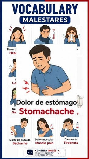 malestares en inglés que debes conocer 🤒 | Aprende inglés