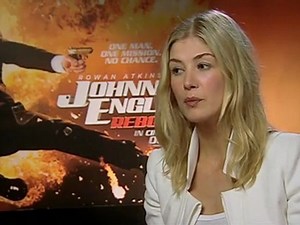 Johnny English Reborn - Exclusive Interview With Rowan Atkinson And Rosamund Pike