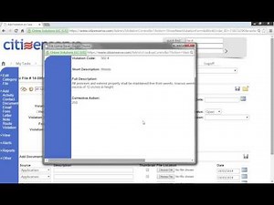 Citizenserve Demo Buildling Permit Software