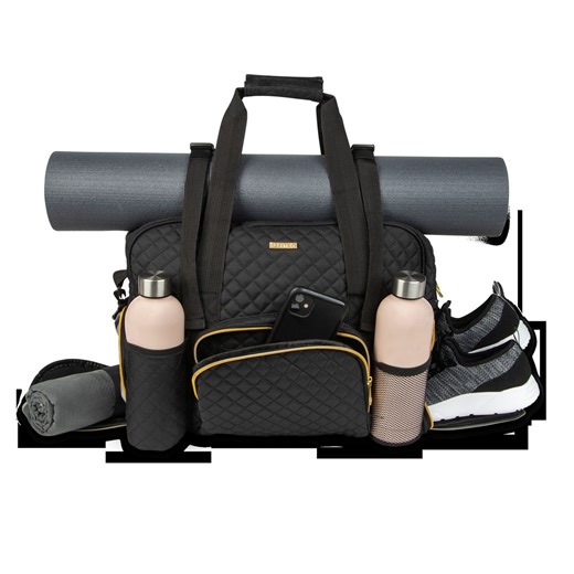 Personalized Quilted Duffel Bag | Under-seat Carry-on, Waterproof Pocket - Etsy