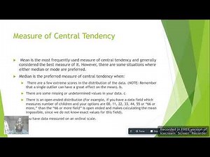 Introduction to Descriptive Statistics