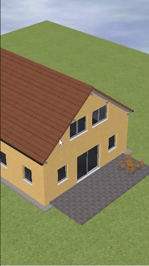 Häuser ganz einfach umgestalten! #architecture #homedesign #home #cad #haus #3d #3dcad #interior