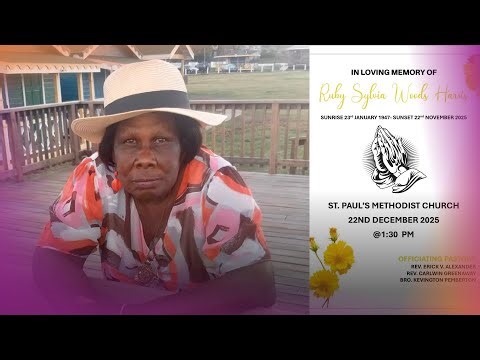 In Loving Memory of Ruby Sylvia Woods Harris