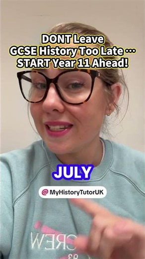 Don’t leave Year 11 History Too Late!