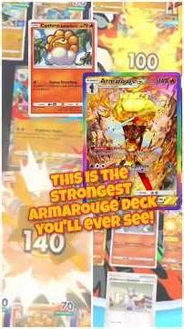 This is the strongest Armarouge deck you'll ever see! #pokemontcgpocket #pokemontcg