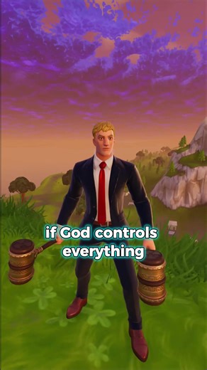 TheoG | If God Controls Everything, Why Did I Miss That Shot? God’s sovereignty doesn’t remove responsibility - or human error. Fortnite reminds... | Instagram