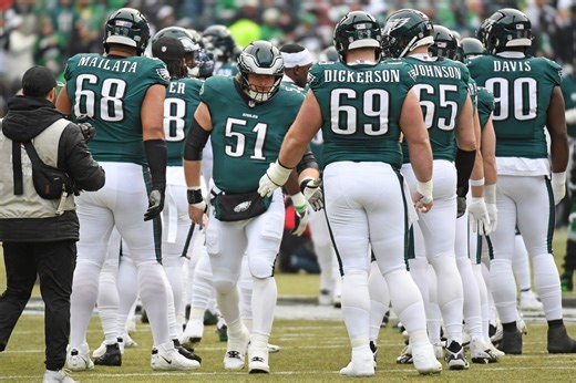 The Eagles' Offensive Line Remains the Biggest Problem