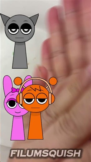 Oren and Pinky and Grey Color Mixing #minecraft #funny #cat #art#catnap #marvel #memes #cool #short