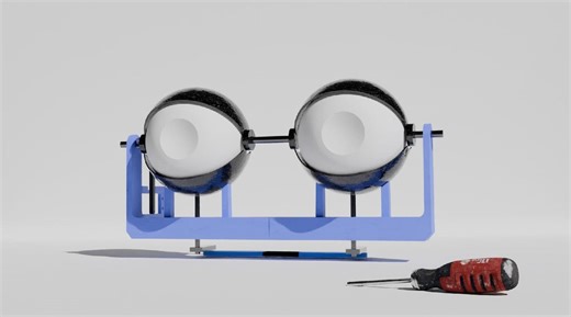 Fnaf Eye Mechanism (2 Servo) STL File - Etsy