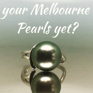 4K views · 201 reactions | ...Have you got your Melbourne Cup pearls yet? Like and Tag someone in who would love this! https://broomestaircasedesigns.com.au/products/tahitian-pearl-white-gold-ring | Broome Staircase Designs Pearl Gallery | Facebook