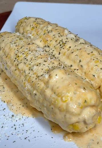 Creamy Cajun Corn on the Cob Recipe