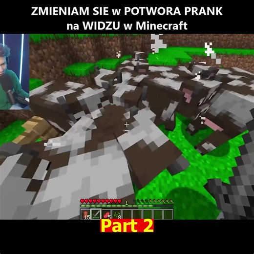 TO NIE BYL PRANK! ZMIENIAM SIE w POTWORA PRANK na WIDZU w Minecraft #minecraft #prank #monster #minecraftprank #horror #scary #minecrafthorror #troll #widz #live #stream #gaming #gry #polskigaming #polgaming