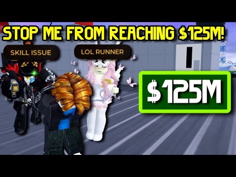 STOP ME from REACHING $125m! | Roblox Jailbreak Live