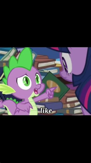 spike hurts twilight's feelings | episode : father knows beast |