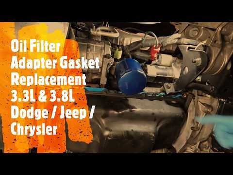 Oil Filter Adapter Gasket Replacement 3 8L & 3 3L Dodge Chrysler Jeep