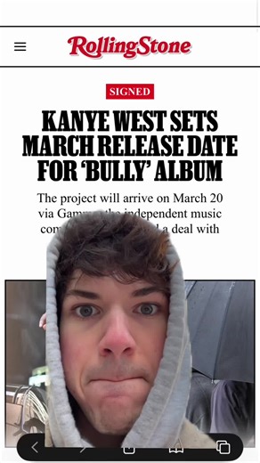 #greenscreen YE DELAYED BULLY | bully delay