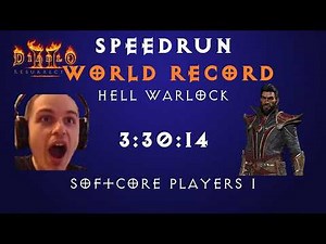 Мировой Рекорд ВАРЛОКА в Diablo 2 Resurrected. Лютая ИМБА нового патча