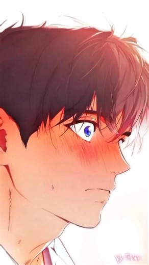 Blushing Man 😩❤️ #manhwa #webtoon #man #cute #novel