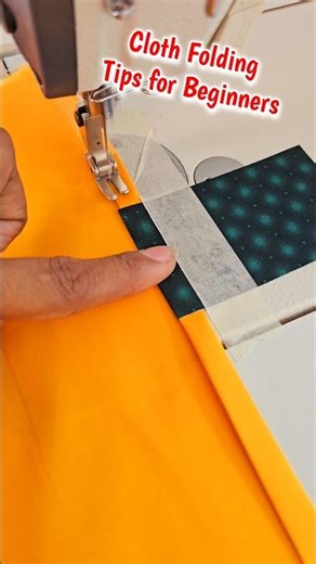 Cloth folding hacks for beginners|| sewing tips and tricks #shorts #usetips #sewinghacks