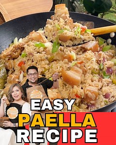 Easy Paella Recipe | Pinoy Yummy Style | Pinoy Yummy