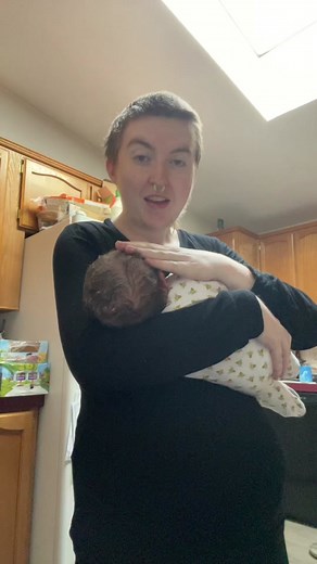 finally!! (also i went from a 3 to baby born in 3 hours 🤪) #transdadchronicles #parenttok #transdad #labor