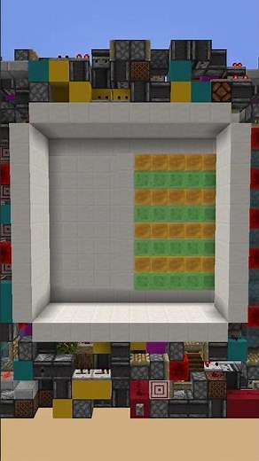 Fast 10x10 Piston Door in Minecraft (1.8s opening)