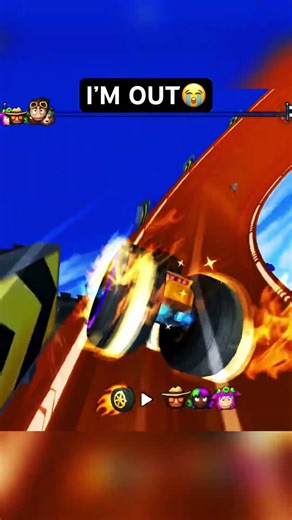 Didn’t Stand a Chance 😭 #gaming #bbr2 #hotwheels #rollyplayz #bbracing2 #chaos #fail #funny #lol