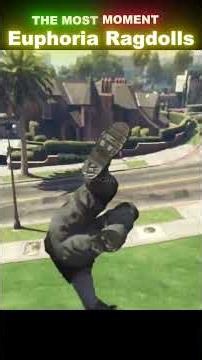 Euphoria Ragdolls Moments Accident Scene | GTA 5 #gta #ragdolls #euphoriaphysics
