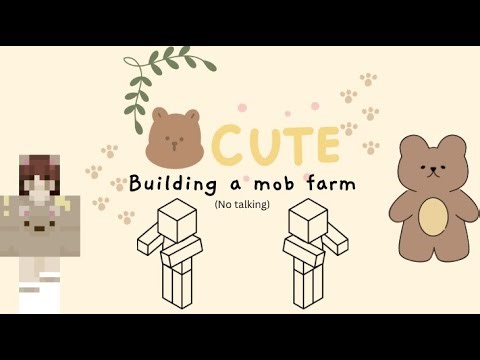 Minecraft mob farm tutorial (no talking)
