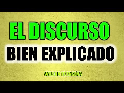 WHAT IS SPEECH - CLASSES STRUCTURE - CHARACTERISTICS