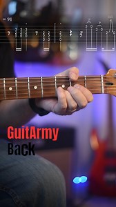144K views · 2.4K reactions | Back in Black guitar riff from ACDC. Get this guitar tab and over 200 more when you join my GuitArmy Riff Factory course - link's in my bio. I'm now offering private online guitar lessons tailored for players just like you who are ready to level up. For more info, send me a message or check out GuitArmy—link's in my bio! | GuitArmy | Facebook