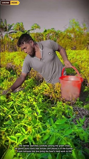 Tomato Harvesting Process | Manual Picking in the Field