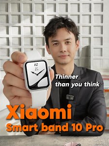 Xiaomi Smart Band 10 Pro — Slim Design, Smarter Sleep Tracking
