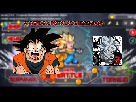💯🙀Como instalar Z legends 3😎 la ultima version🥶😎🎮