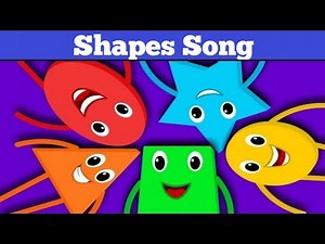Shapes Song | We Are Shapes You Can See Us Everywhere | Nursery Rhymes And Kids Song