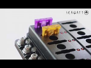 ATO/ATC Fuse Block 6 and 12 Ways with negative busbar - BAYWATT
